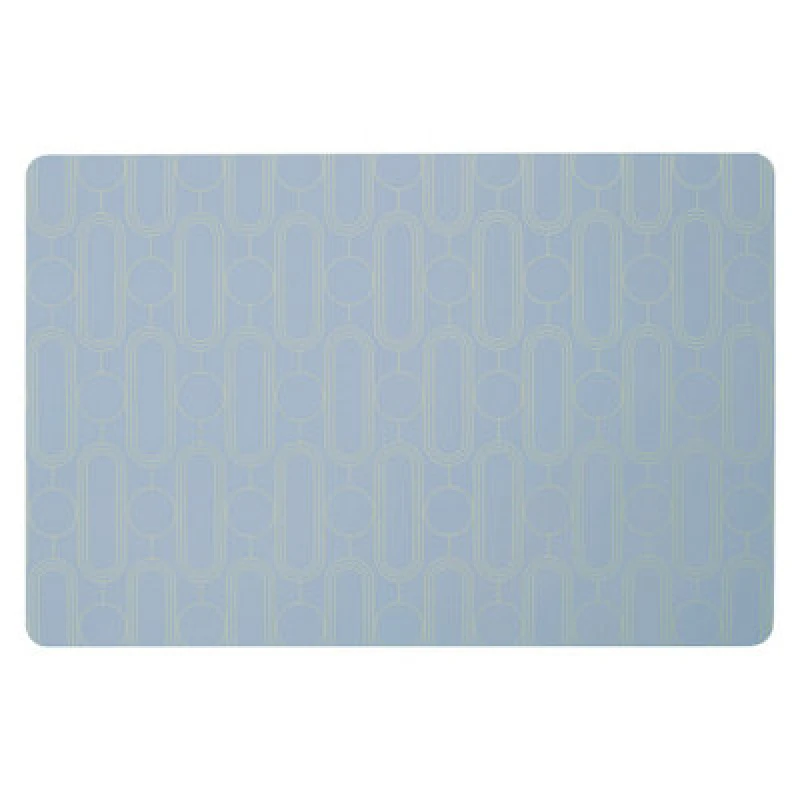 Image of Premier Housewares 4Pc Frosted Deco Placemats Blue