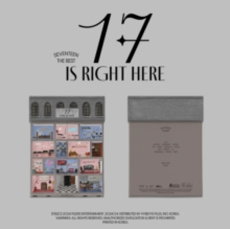 Image of SEVENTEEN Best Album '17 IS RIGHT HERE' (HEAR Ver.) CD / Album