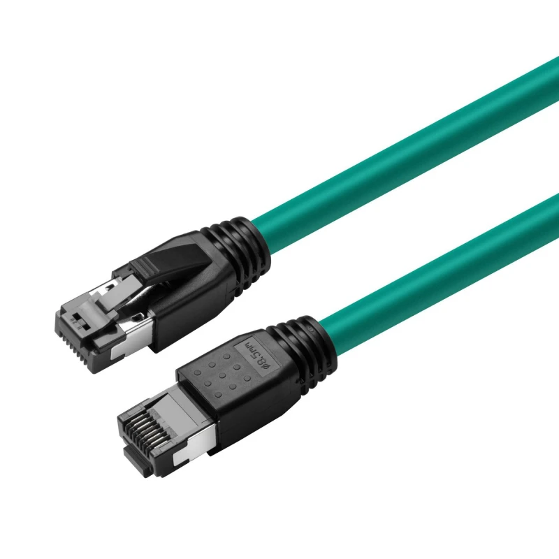 Image of Microconnect MC-SFTP8005G networking cable Green 0.5 m Cat8.1 S/FTP (S