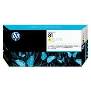 Image of HP 81 Yellow Printhead and Cleaner