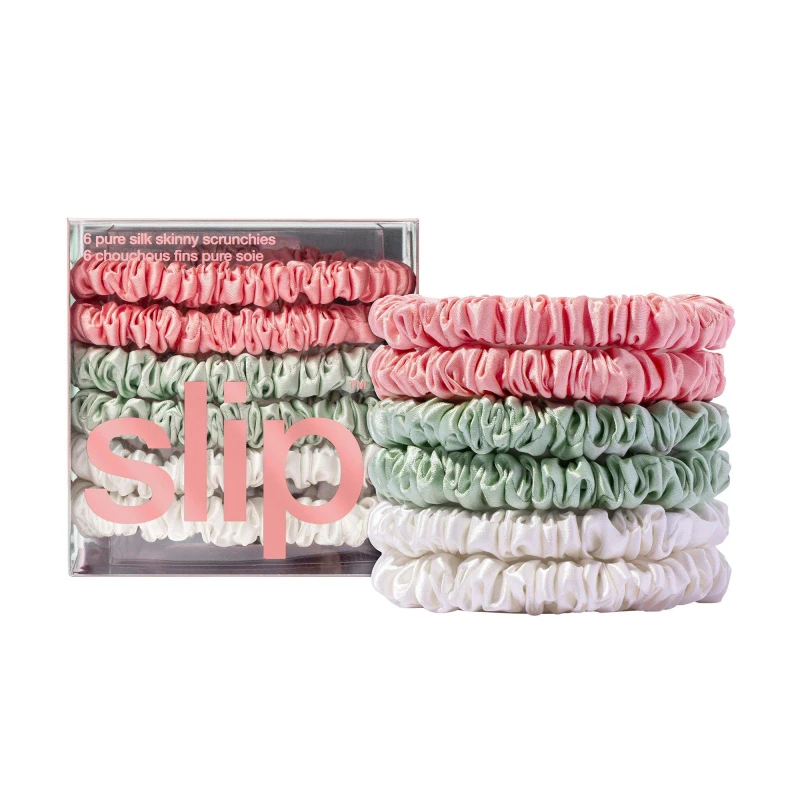 Image of Slip Pure Silk Skinny Scrunchies - Bellerose