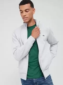 Image of Lacoste Zip Thru Sweatshirt, Grey, Size 6XL, Men