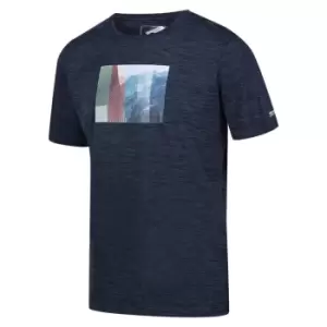 Image of Regatta Fingal VII Tshirt - BlueWingMarl