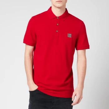 Image of Hugo Boss Passenger Polo Shirt Bright Red Size M Men