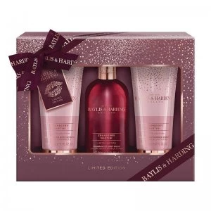 Image of Baylis & Harding Cranberry Martini 3 Piece Set