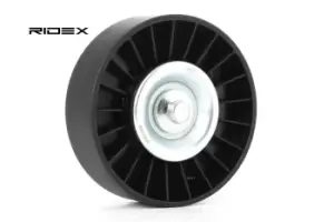 Image of RIDEX Idler Pulley MERCEDES-BENZ,BUICK 312D0002 1029558,1L2Z8678AB,1L2E19A216AC Guide Pulley,Deflection Pulley,Deflection/Guide Pulley, v-ribbed belt