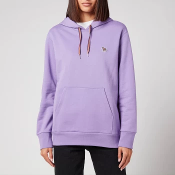 Image of Paul Smith Womens Zebra Hoodie - Purple - L