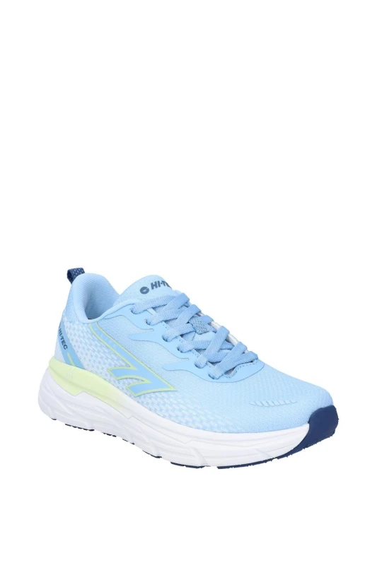 Image of Hi Tec Mens Promenade Lightweight Trainers UK Size 7 (EU 40) Bright White Black HIT178-ANGFAL-7