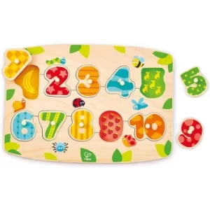 Image of Hape Number Peg Puzzle