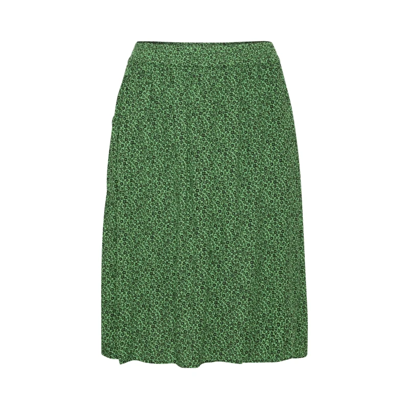 Image of KAFFE Curve Womens skirt KAFFE Curve Isma Ami Vert Female 54