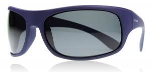 Image of Polaroid 07886F Sunglasses Matte Blue SZA Polariserade 70mm