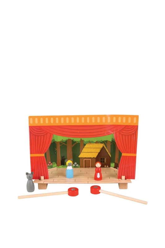 Image of Bigjigs Toys Magnetic Theatre Toy Multicolor Unisex