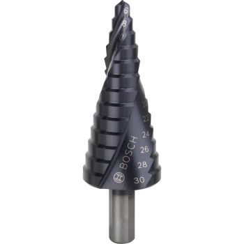 Image of Bosch HSS-AlTiN Step Drill Bit 6mm - 30mm
