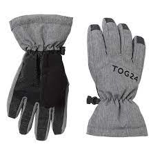 Image of Tog 24 Dark grey marl Lockton waterproof ski gloves - XS