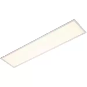 Image of Rectangular Backlit LED Ceiling Panel Light - 1195 x 295mm - 40W Cool White LED