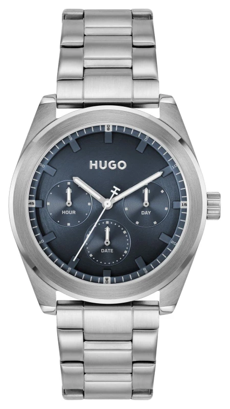 Image of HUGO 1530424 #Bright SPORT (42mm) Blue Dial / Stainless Watch