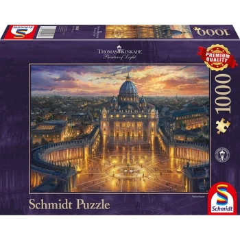 Image of Thomas Kinkade: The Vatican Jigsaw Puzzle - 1000 Pieces