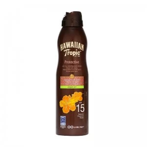 Image of Hawaiian Tropic Protective Dry Oil Continuous Spray SPF15 17