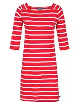 Image of Regatta Paislee Dress - Red/White, Size 12, Women