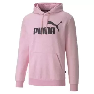 Image of Puma Essential Fleece Hoody Mens - Pink