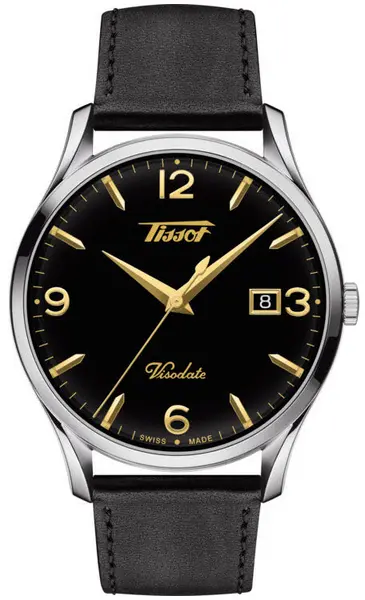 Image of Tissot Watch Heritage Visodate Quartz D - Black TS-1039