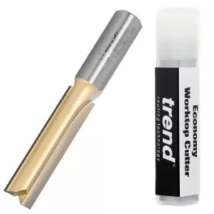 Image of BR01X1/2TC 50mm 1/2' tct Straight Kitchen Fitters Worktop Router Cutter - Trend