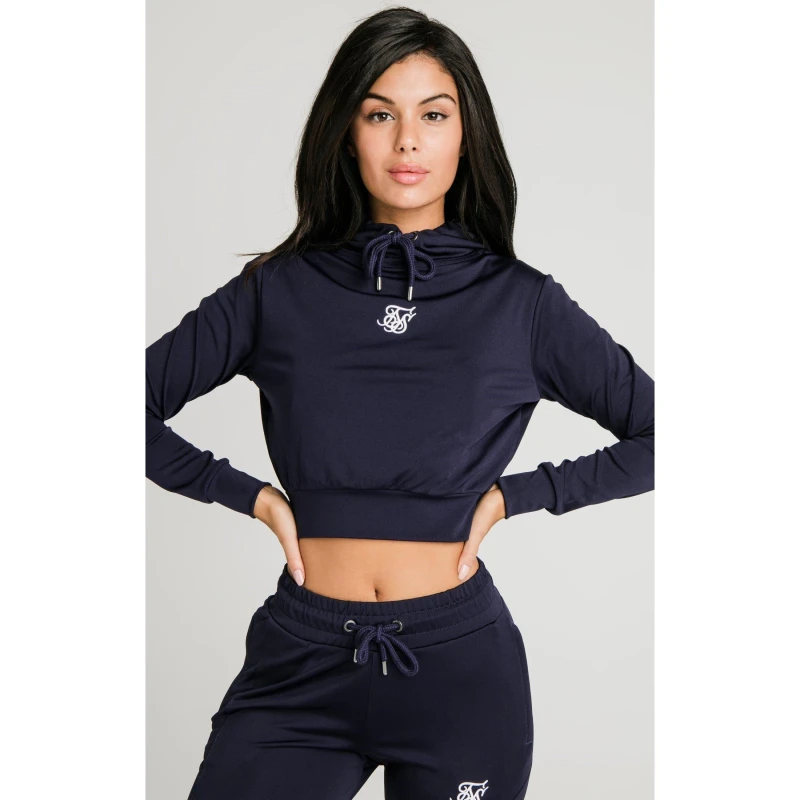 Image of SikSilk Essentials Track Top - Blue Blue 14