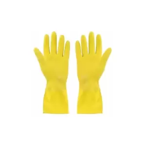 Image of Elliott Small Rubber Gloves, Yellow