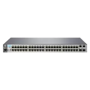 Image of HP Enterprise Aruba 2530 48 Managed L2 Fast Ethernet (10/100) Full duplex Rack mounting 1U