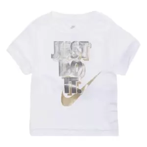 Image of Nike Metallic Jdi Bb99 - White