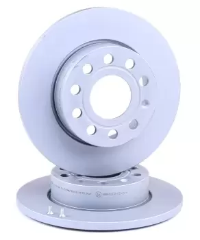 Image of ATE Brake disc 24.0112-0158.1 Brake rotor,Brake discs VW,AUDI,SKODA,Golf V Schragheck (1K1),TOURAN (1T1, 1T2),GOLF VI (5K1),GOLF PLUS (5M1, 521)