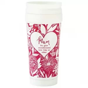 Image of Arora 7564 Said with Sentiment Travel Mug-Mum, Stainless Steel