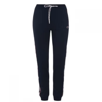 Image of Champion Jacquard Logo Tape Joggers - NVB BS538