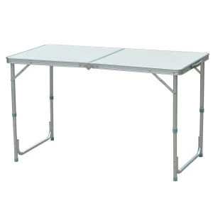 Image of Outsunny Portable Aluminum Foldable Table