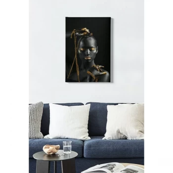 Image of Kanvas Tablo (50 x 70) - 47 Multicolor Decorative Canvas Painting