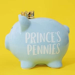 Image of Pennies & Dreams Ceramic Piggy Bank - Prince's Pennies