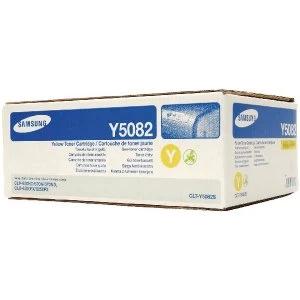Image of Samsung CLT Y5082S Ylw low Standard Yield Toner Cartridge SU533A