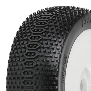 Image of Proline 'Electroshot' X3 Pre-Mount Vel. V2 White Wheels (2)