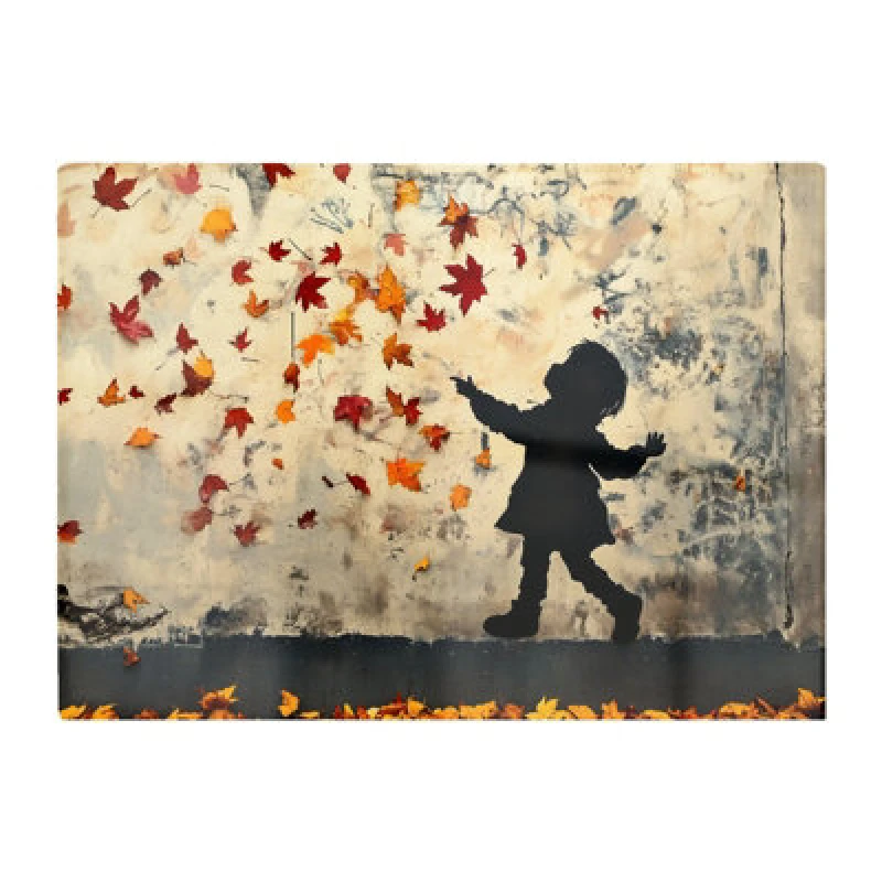 Image of Warren Reed Designer Memories Of Autumn Days Chopping Board