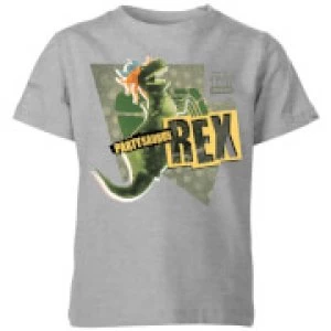 Image of Toy Story Partysaurus Rex Kids T-Shirt - Grey - 5-6 Years