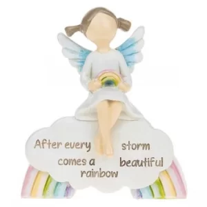 Image of Rainbow Angels Storm Rainbow Ornament