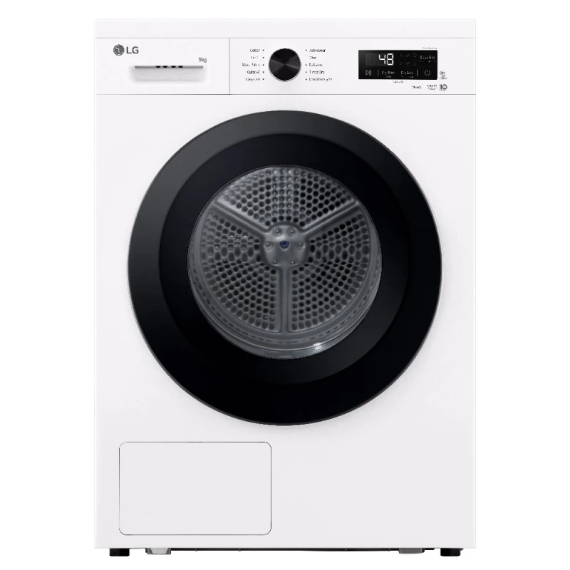 Image of LG X10 Series Direct Drive RHX1009NWK WiFi Connected 9Kg Heat Pump Tumble Dryer - White - A+++ Rated