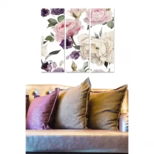 Image of MDF318204908 Multicolor Decorative MDF Painting (3 Pieces)