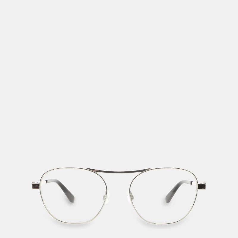 Image of Off White Reading Glasses Silver unisex One Size
