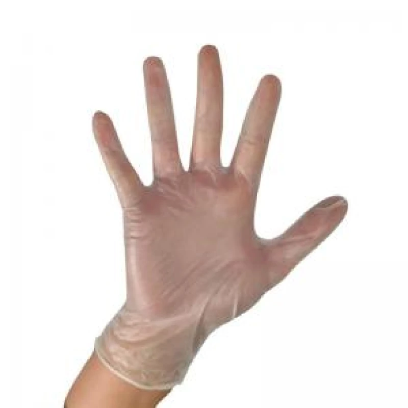 Image of ValueX Vinyl Gloves Large Clear (Pack 100) VGY100LC