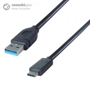 Image of CONNEkT Gear 2m USB 3.0 Connector Cable A Male to Type C Male - SuperSpeed 5Gbps