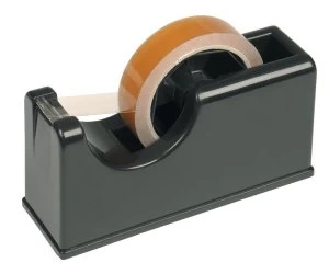 Image of Pacplus Economy Desk Dispenser for 25mm Tapes Grey