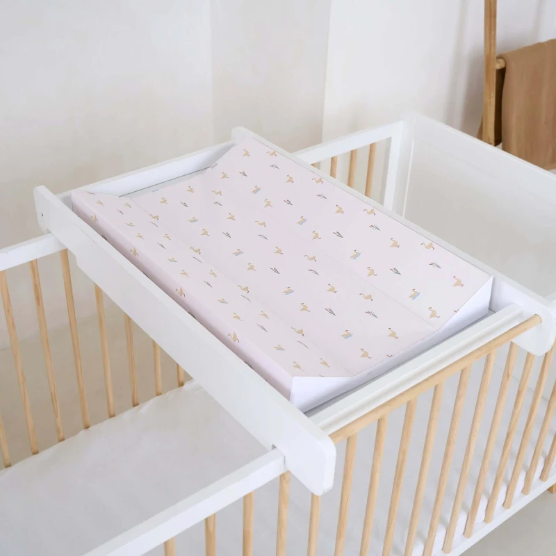 Image of Clair De Lune Duck Anti-Roll Wedge Changing Mat Cream WVJQG Unisex