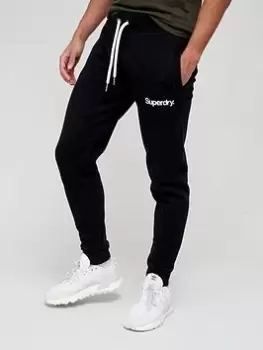 Image of Superdry Vintage Joggers - Black Size M Men