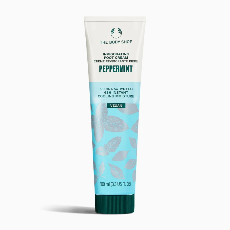 Image of The Body Shop Peppermint Invigorating Foot Cream 100ml
